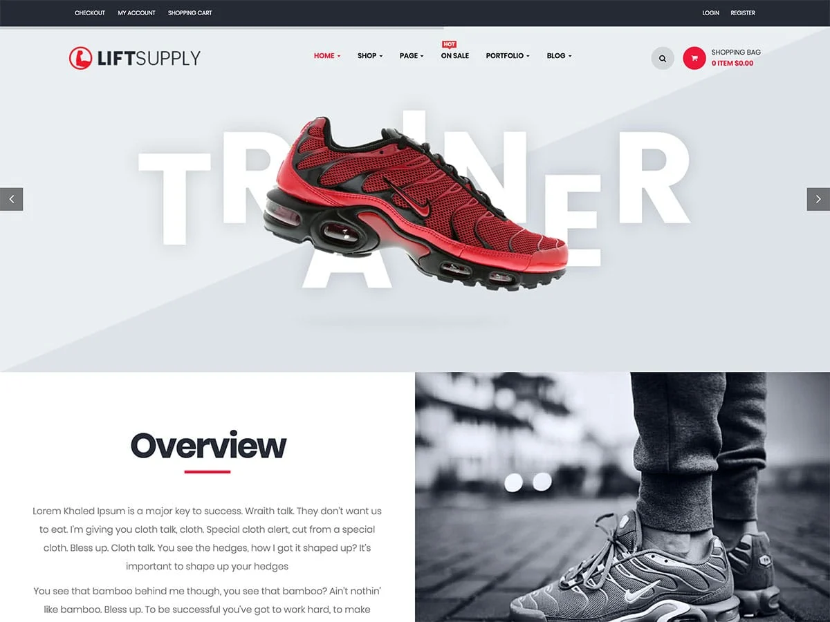 Single Product Store – WordPress WooCommerce